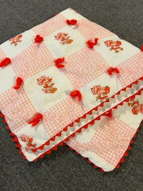 Strawberry shortcake doll quilt
